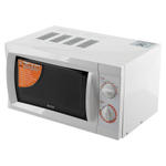 Микроволновая печь MYSTERY MMW-1703, объем 17 л, мощность 800 Вт, механическое управление, таймер, белая