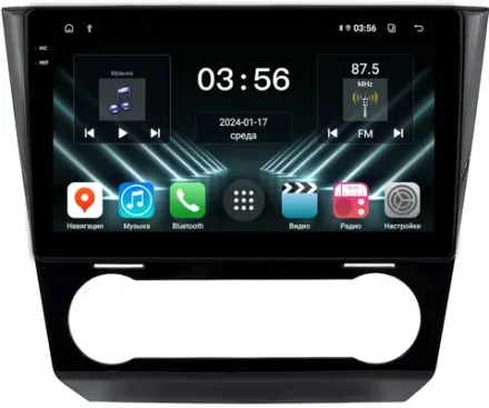 Магнитола для Subaru Levorg 1 VM 2017-2020 (Harman, штатный 360) - FarCar DX9-9645F3B монитор 9.5" IPS на Android 13, 4+64Гб, CarPlay