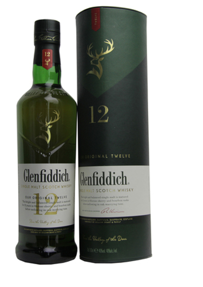 Виски Glenfiddich 12 YO 40%