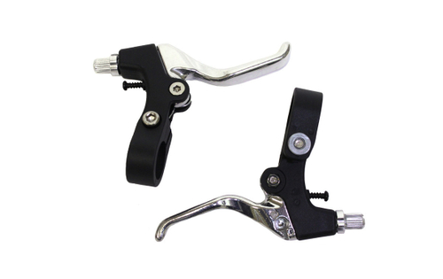 Ручки тормозные POWER, под "два-три пальца", алюминий-пластик