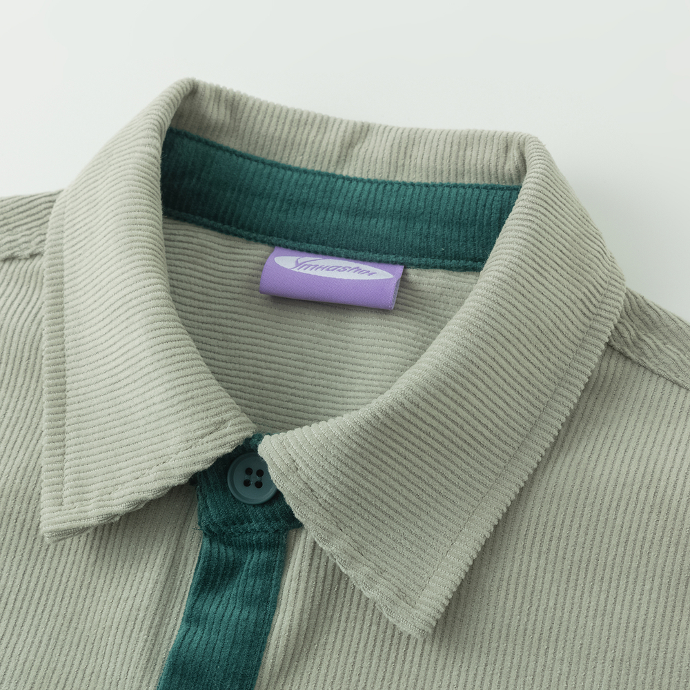 РУБАШКА YMKASHIX VELVET BUTTON