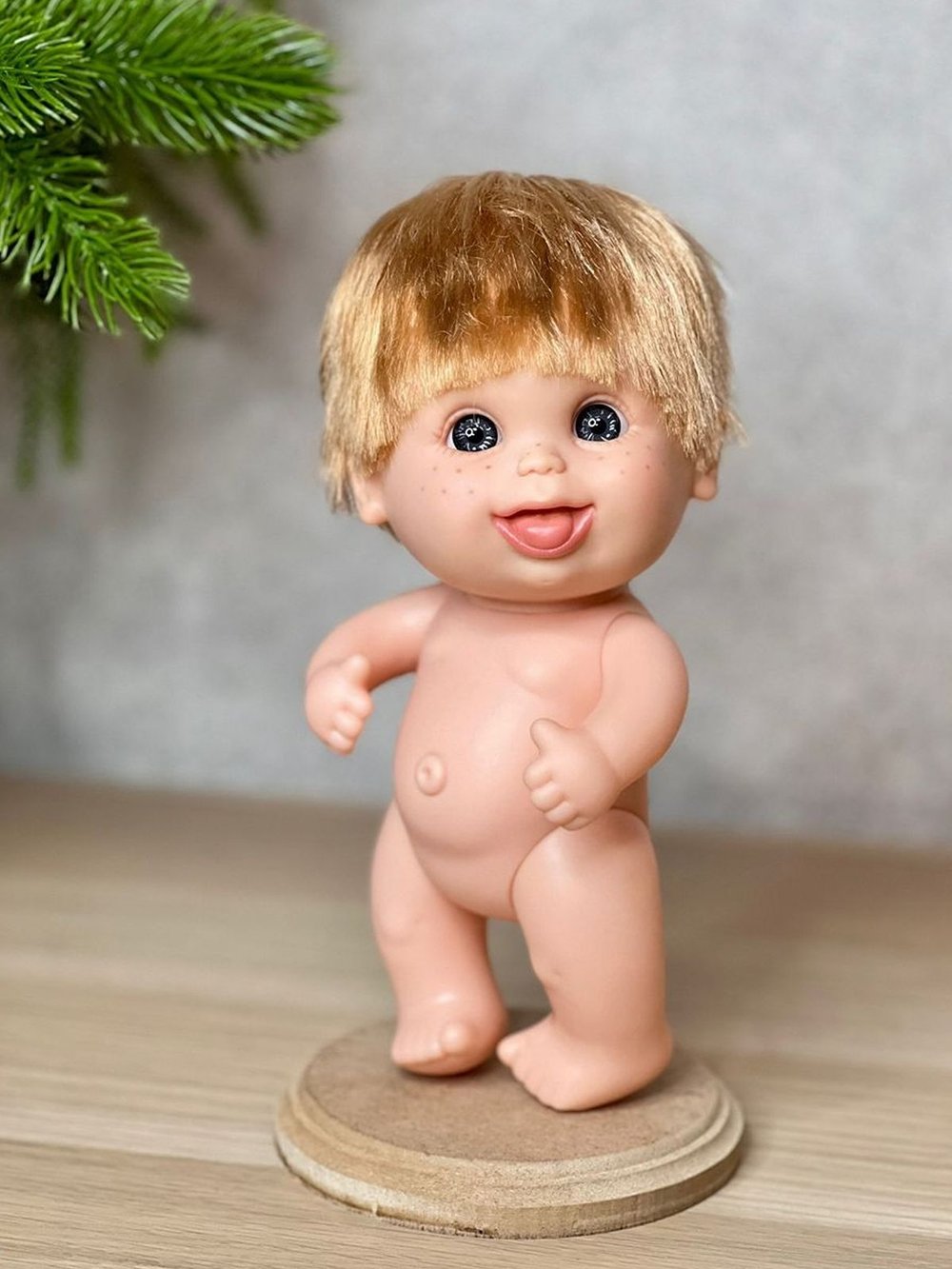 Пупс BERJUAN виниловый 20см Pecosetes (124A1)