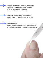 Кусачки для ногтей на ногах, для жестких и вросших ногтей