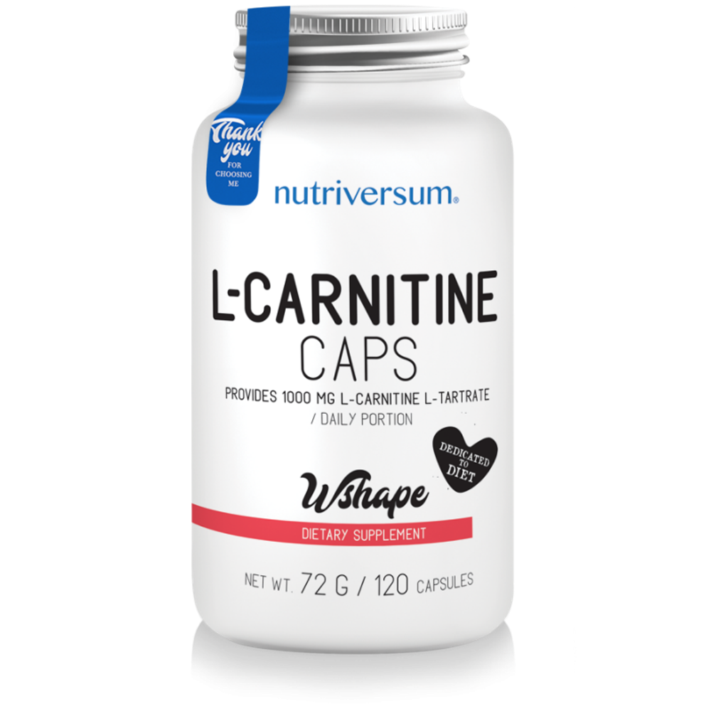 Wshape L-carnitine Capsule, 120 капс