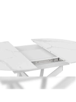 Стол кухонный обеденный круглый раздвижной 100,3х100,3х75 см