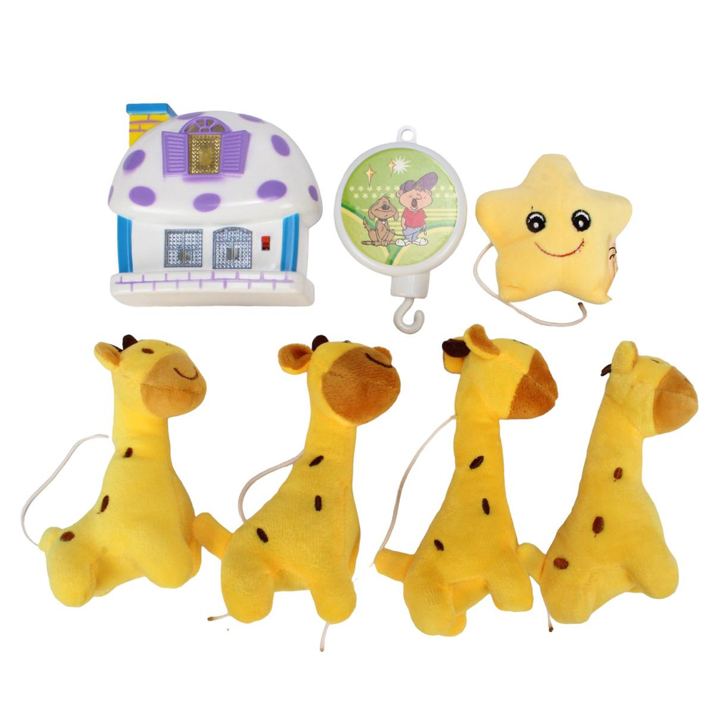 Карусель музыкальная для малышей, коробка XQT-711