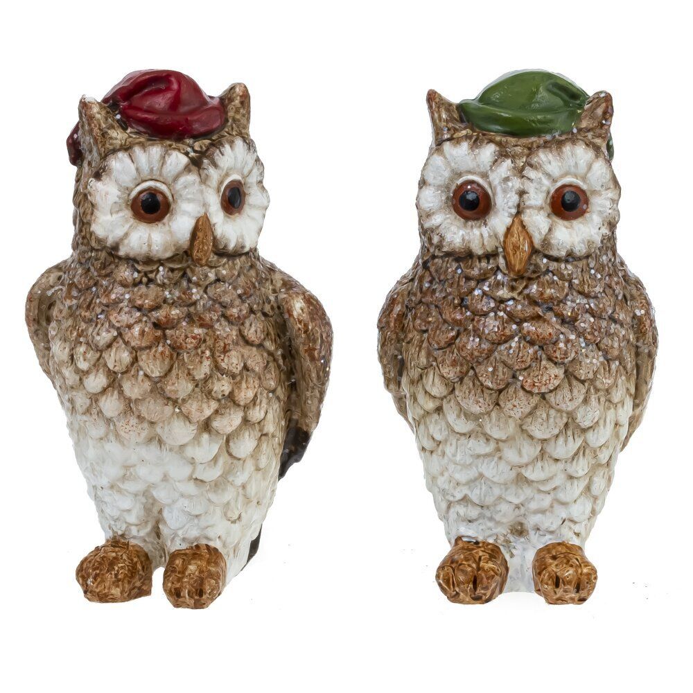 GAEM Фигурка декоративная "Сова", L4 W4,5 H8 см, 2в.