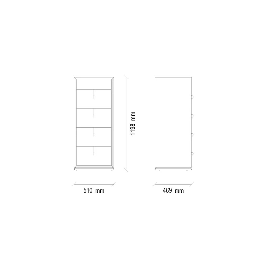 Комод высокий ENZA HOME NETHA EH21935