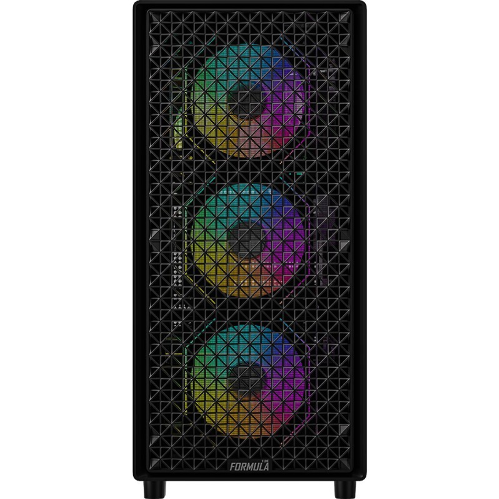 Корпус Formula V Line Mana Dynamic Black, ATX, без БП