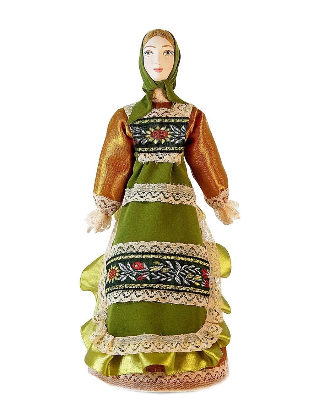 Кукла коллекционная Мещанка в нарядной одежде