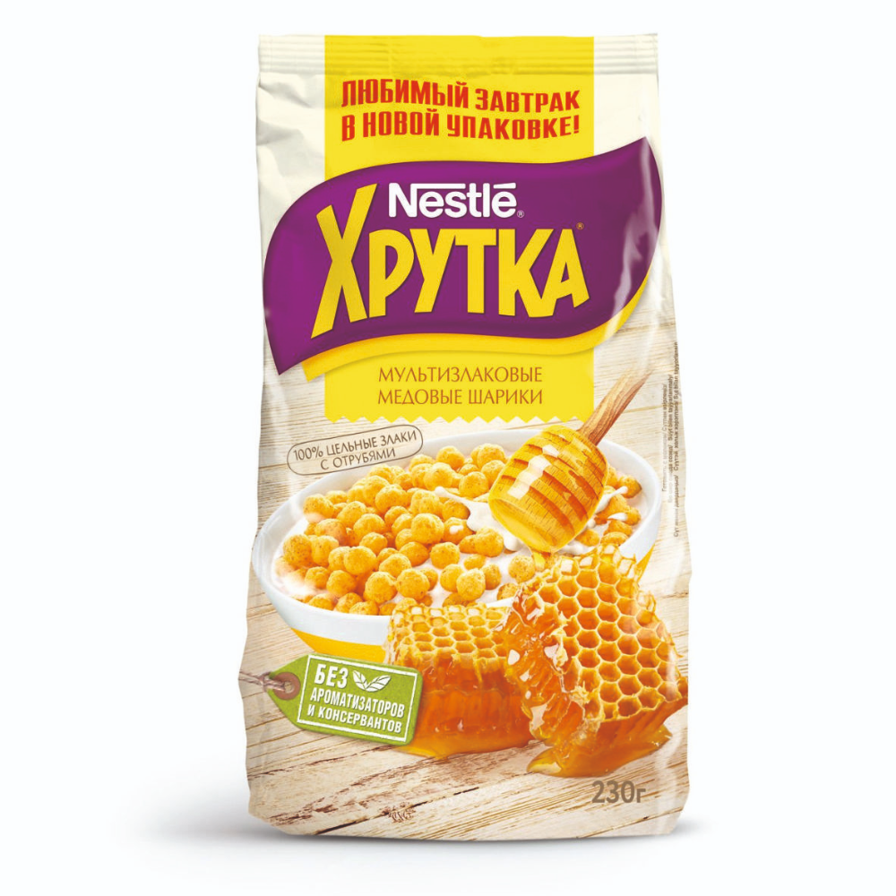 Готовый завтрак Nestle Хрутка шоколадные шарики 230 гр
