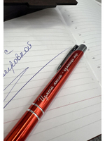 Ручка с мотивирующей гравировкой в футляре