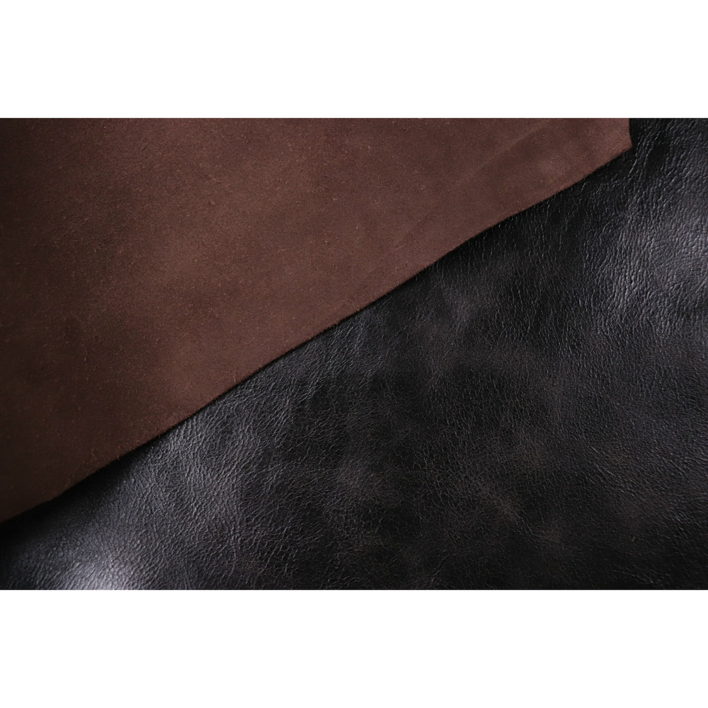 1,6-1,8 Кожа Эсквайр Черно-коричневый⠀  ⠀