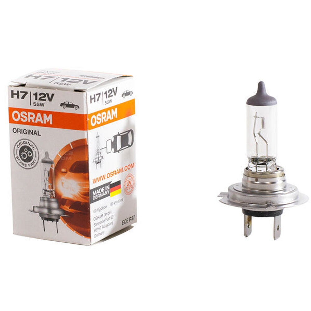 Лампа OSRAM - H7-55 Вт-3000К