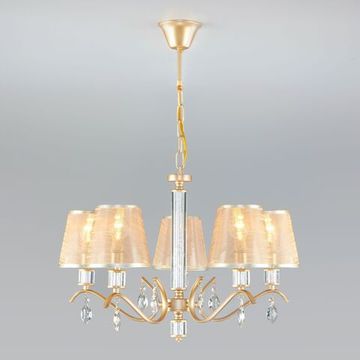 60103/5 / подвесной светильник / перламутровое золото