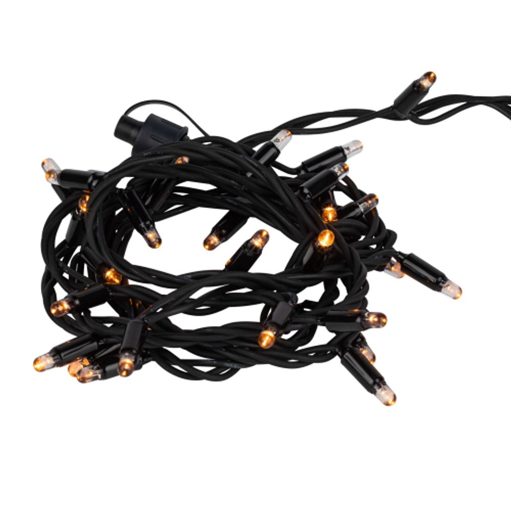 Гирлянда ЭРА ERAPS-NZ1 светодиодная новогодняя уличная нить 3 м желтая 30LED | Профессиональное праздничное и новогоднее освещение