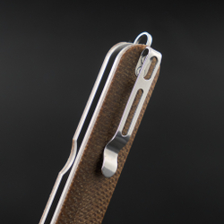Rapax Kiki Brown Micarta Satin