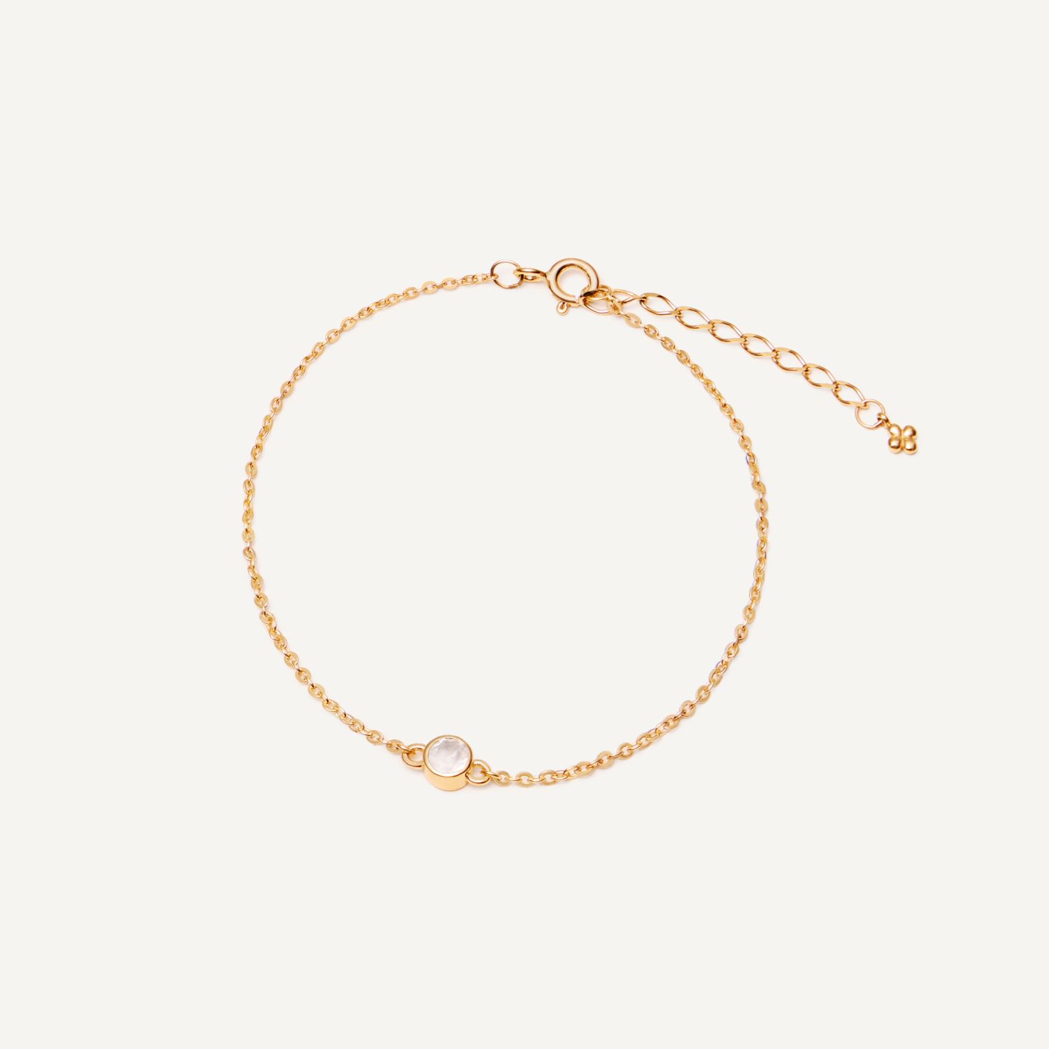 Браслет Gold Birthstone Bracelet – May