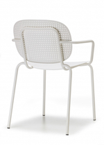 Кресло металлическое Scab Design Si-Si Dots, лен