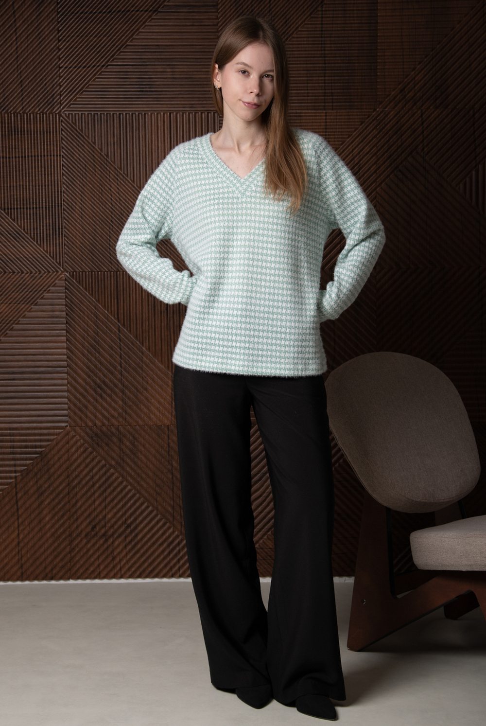 Джемпер женский 4711з, лапка #521Л034711з