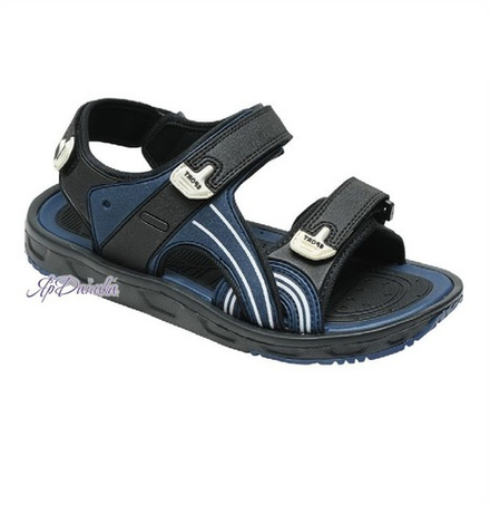 Пляжные сандалии Эмальто темно-синие 9150А-40