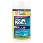 Renew Life, Ultimate Flora™, пробиотик для здоровья кишечника, 30 веганских капсул с отсроченным высвобождением