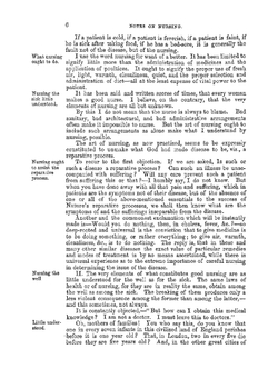 Notes on nursing | Florence Nightingale