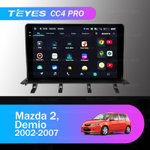 Teyes CC4 Pro 10,2" для Mazda 2, Demio 2002-2007