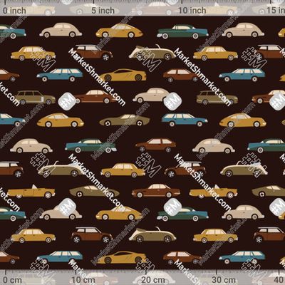 Разные яркие машины на коричневом фоне by ApetekMarket 357 DPI