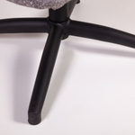 Кресло качалка с оттоманкой Magnus, серый