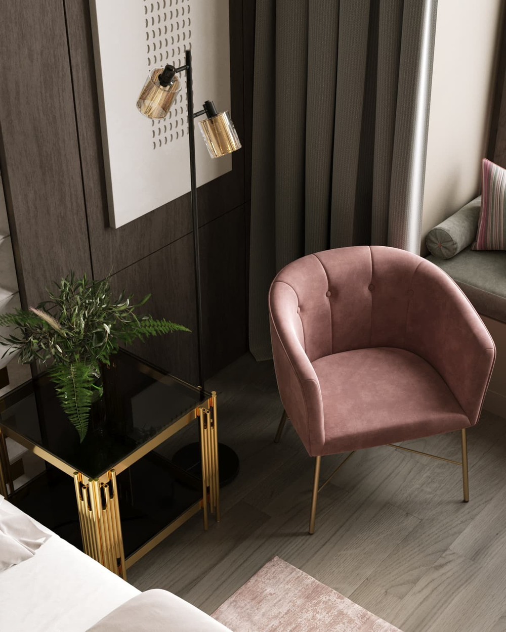 Торшер Moderli V3061-2F Suspent