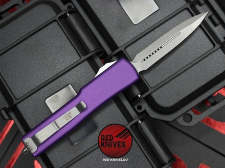 Нож Microtech UTX-70 A+++ Purple D/E - апокалиптик клинок