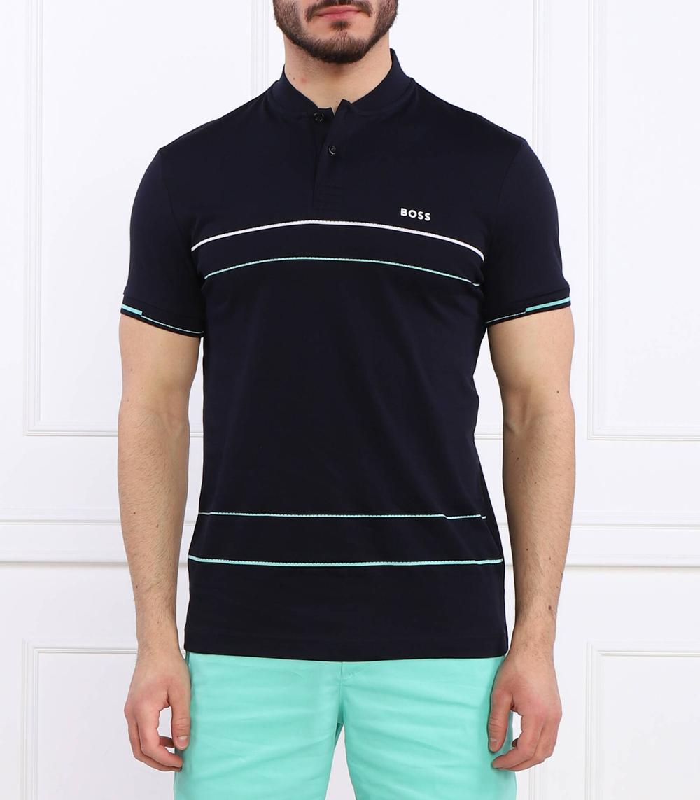 Поло Pariq BOSS GREEN - темно-синий(50488286)