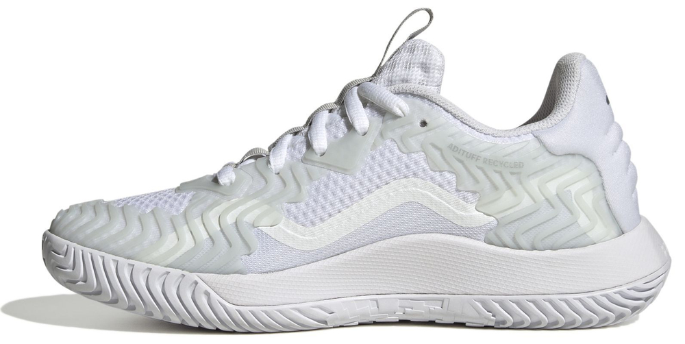 Женские Кроссовки теннисные Adidas SoleMatch Control W - footwear white/silver matte/grey one