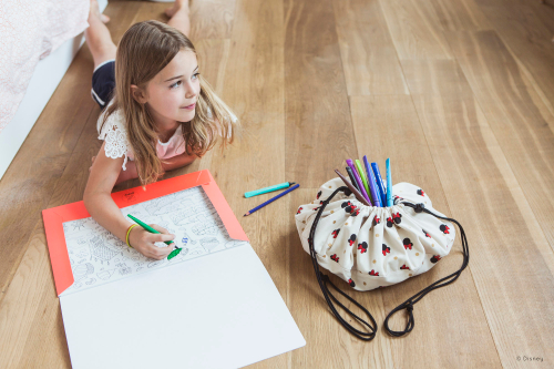 2 в 1: мини-мешок для хранения игрушек и игровой коврик Play&Go Disney Mini Minnie