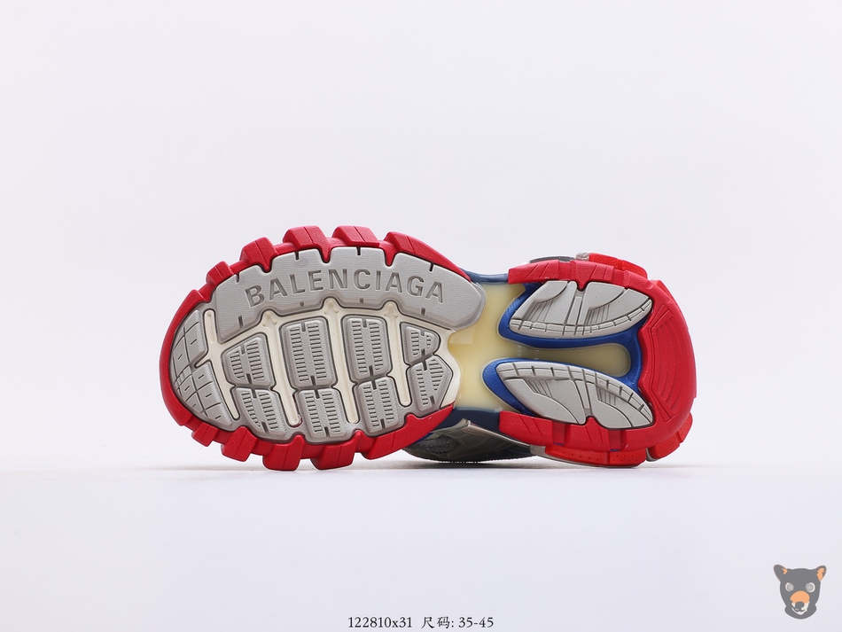 Кроссовки Track.2 Grey/Blue/Red