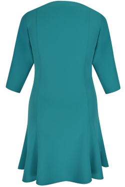 Платье женское 1464оп, бирюза #184Бир051464оп