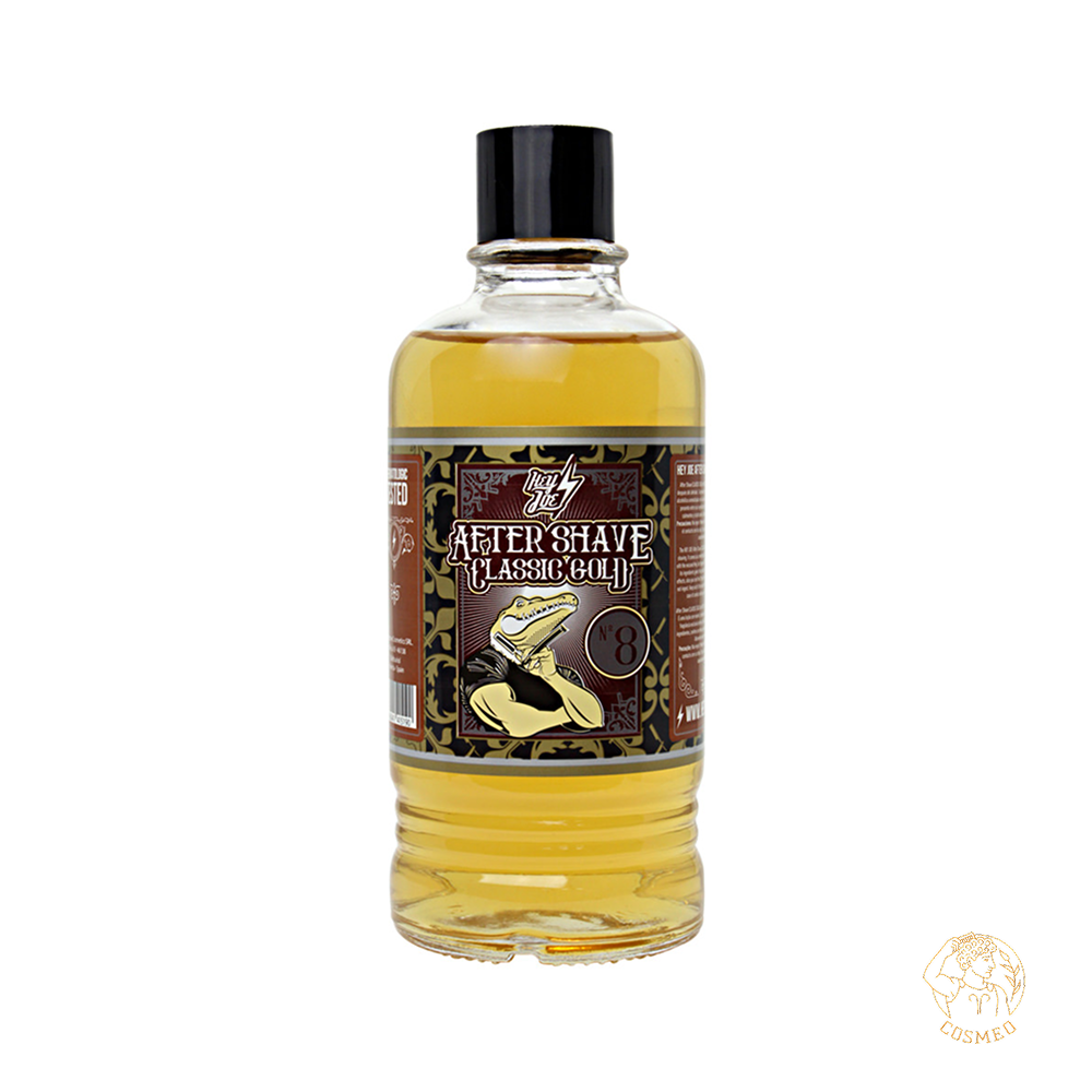 HEY JOE! After Shave Nº 8 Classic Gold - лосьон после бритья, классический 400 мл.