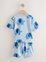 Пижама для мальчика Next AJ4-841, 3 шт., Синий, Бежевый