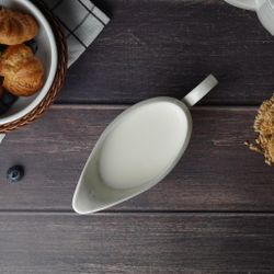 Соусник 220 мл 19,8*8 см h10,4 см с ручкой фарфор Bella Noble [1]