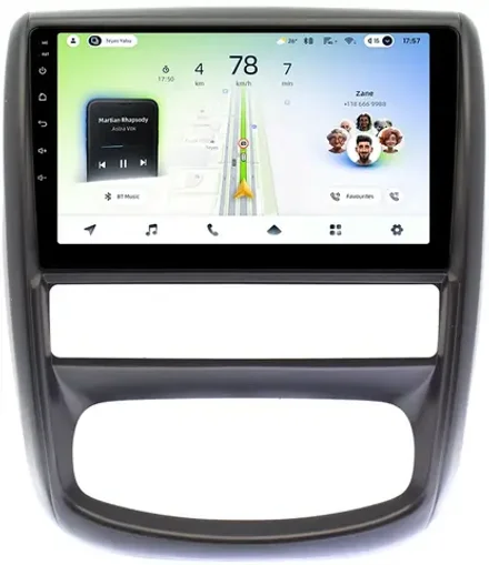 Магнитола для Renault Duster 1 2010-2015, Nissan Terrano 2014+ - Teyes CC4L монитор 9" IPS на Android 14, Snapdragon 662, CarPlay, 4G SIM-слот