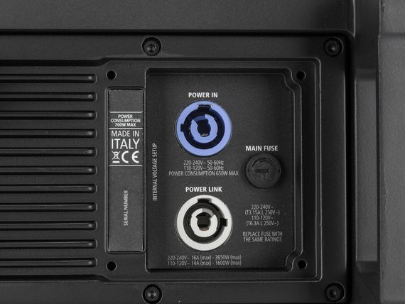 RCF HDL 6-A активная АС, 700Вт, динамик 6 дюймов