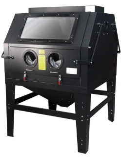 Пескоструйная камера с электродвигателем для очистки воздуха 1200л RockFORCE RF-SBC1200