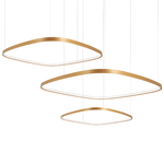 749223 Люстра SATURNO LED 70W 3150LM ЗОЛОТО 3000K IP20