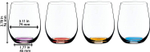 Набор из 4-х универсальных бокалов Happy O 320 мл Riedel