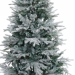 Ёлка «Искристая» 210 см, литой ПВХ с белым напылением (1009 веток) (SP1908A-210)
