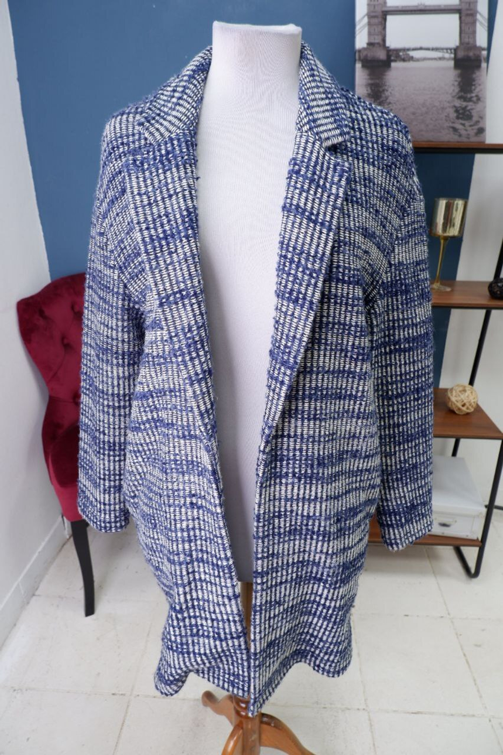 Пальто Marks & Spencer вязаное 44 размер