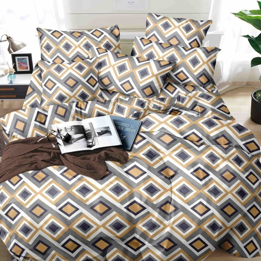 Постельное белье 1,5 полисатин 4287 МУ