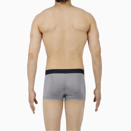 Мужские трусы боксеры в темно-синюю полоску HOM SIMON Boxer Briefs HO1 359850_4000RA