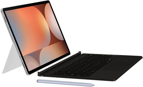 Планшет Samsung Galaxy Tab S10 Ultra 12/256 ГБ Wi-Fi (SM-X920) + AI Book Cover Keyboard Серебристый | Platinum Silver